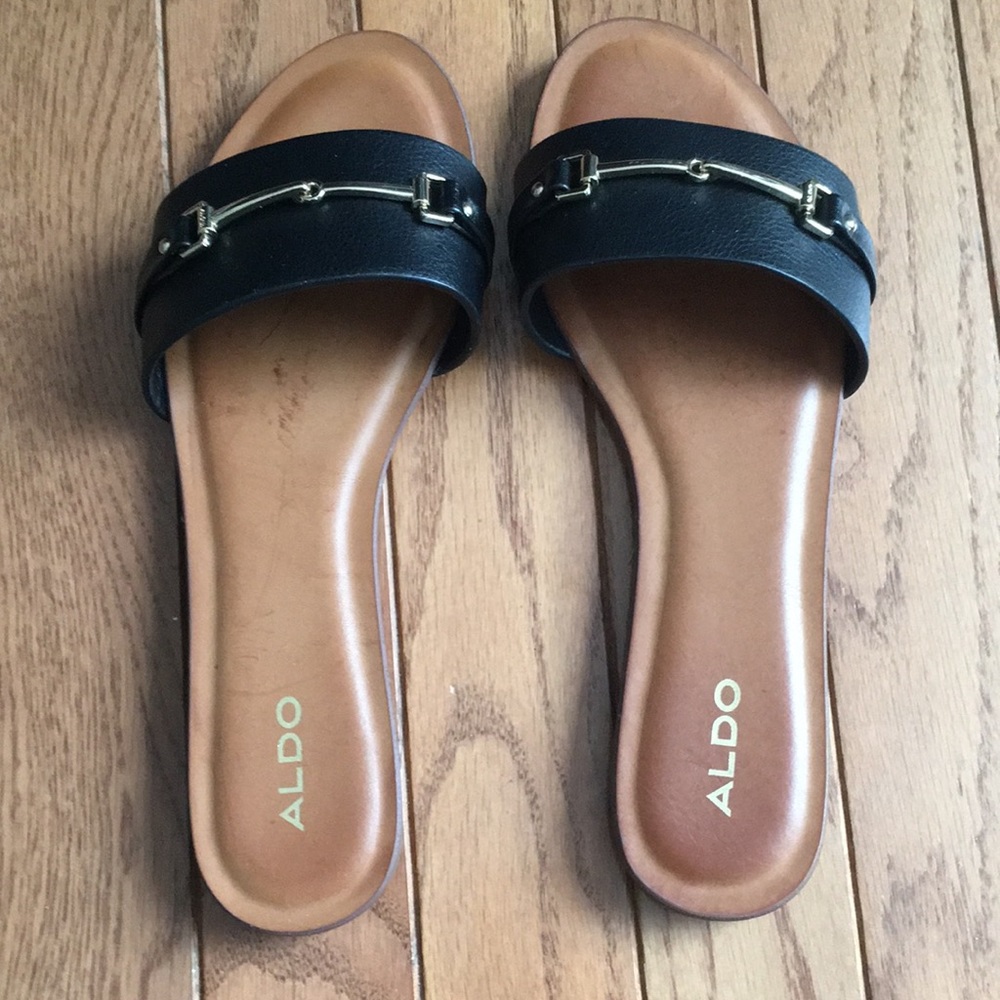 Aldo flat sandals size 7 - Picture 2 of 6